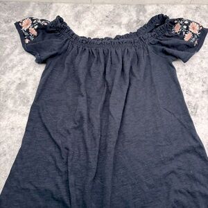 Off-The-Shoulder Slip Dress